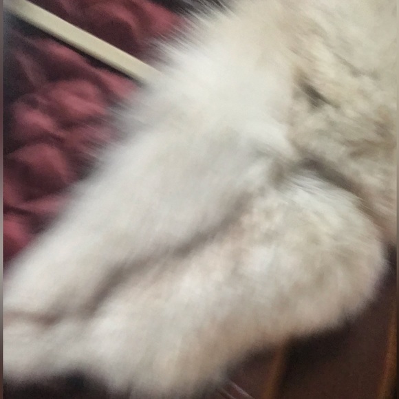 Vintage 1970s Leather and Fur long coat - Picture 6 of 8